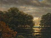 Carl Gustav Carus uberschwemmung Im Leipziger Rosental oil painting reproduction